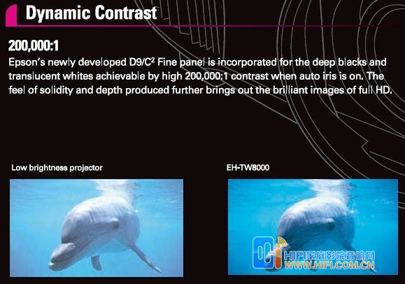 Epson 3D 投影机TW8000