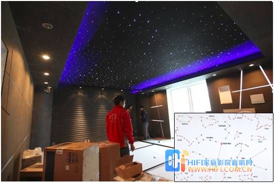 家庭影院装修现场