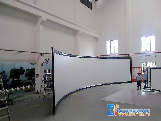 美视弧形巨幕图片