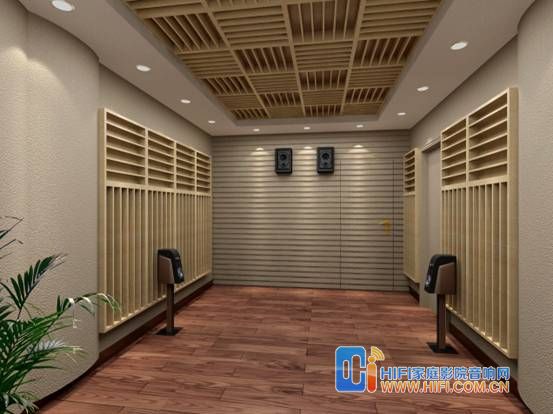 和平里小镇家庭影院装修效果图2