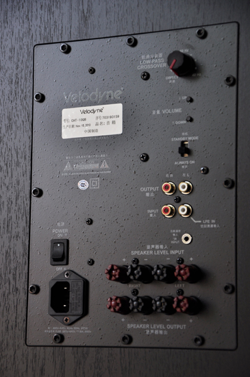 威力登Velodyne CHT-10Q低音炮  让你听到不一样的声音
