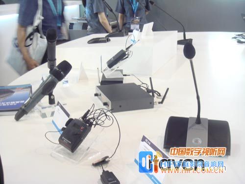 Sennheiser展出的话筒产品