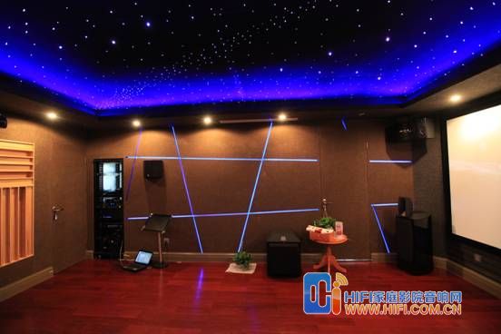 碧水庄园家庭影院正面效果