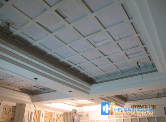 星光顶的天花 家庭影院装修 影音房装修