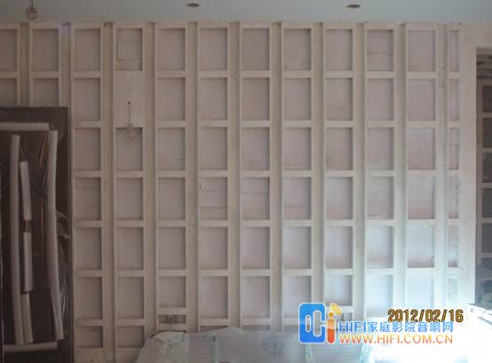 钻石斗型扩散体 家庭影院装修 影音房装修