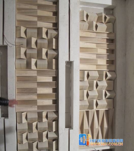 墙面扩散体 家庭影院装修 影音房装修