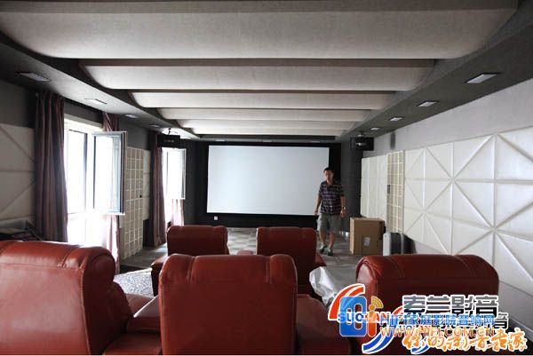 万万树家庭影院工程施工完设备进场调试 - 工程