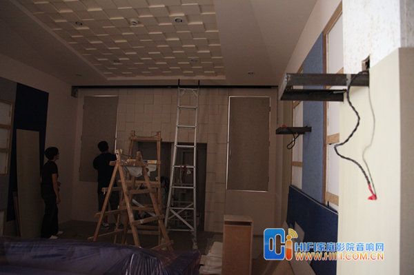 蒋府庄园影音室工程纪实(二) - 工程快讯 - hifi家庭影院音响网|家庭影院音响|家庭影院装修设计|智能家居产品设计|声学装修|影音案例大全