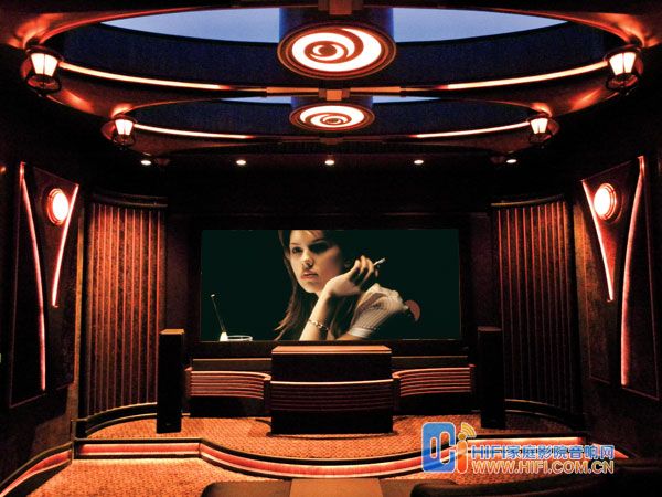 海外风格的家庭影院设计