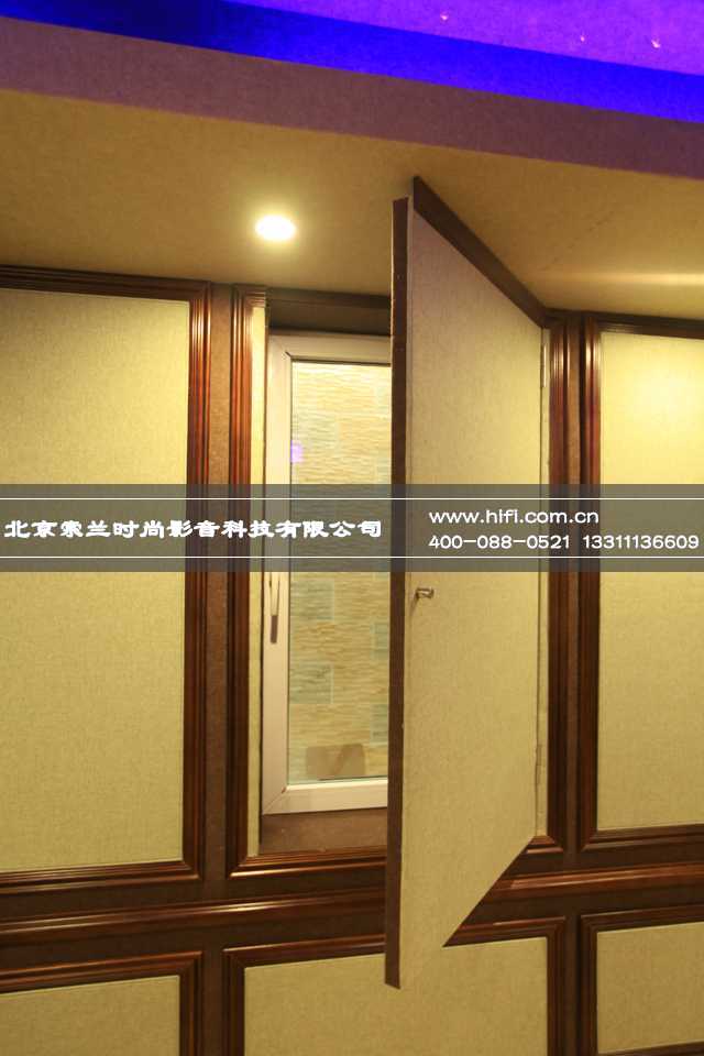 小型家庭影院装修设计隐形窗