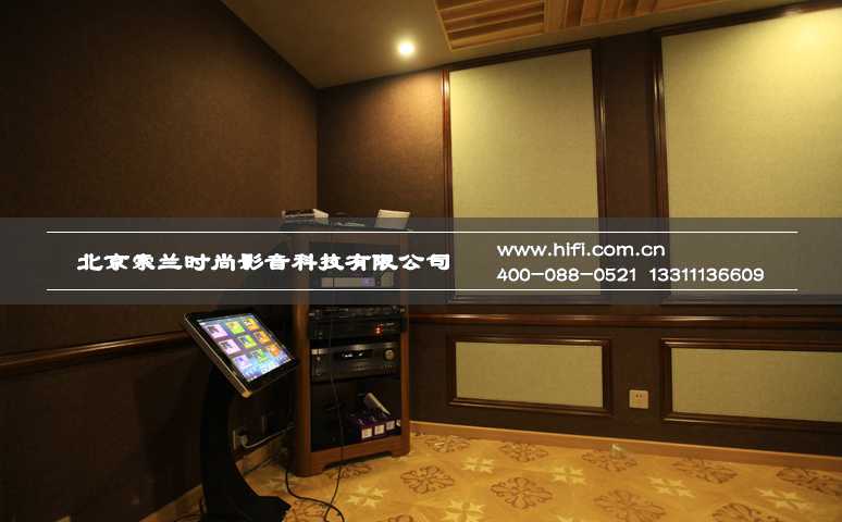 小型家庭影院装修后墙效果