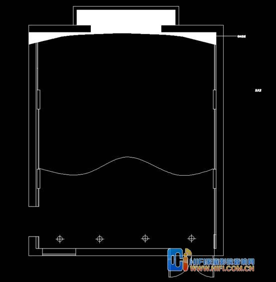 家庭影院设计平面图
