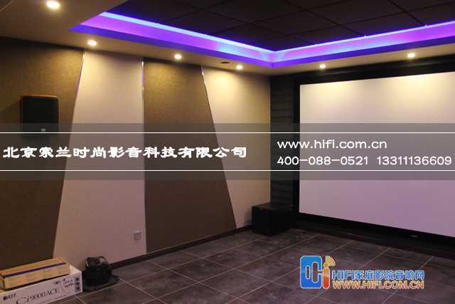 家庭影院设计现场效果