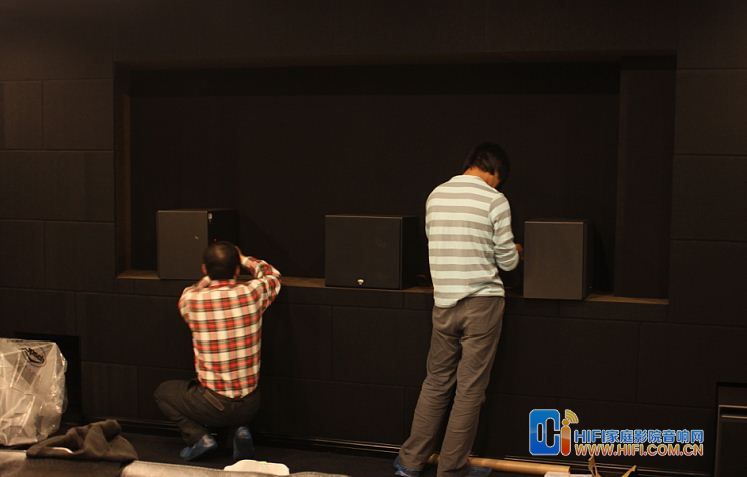 家庭影院音响安装